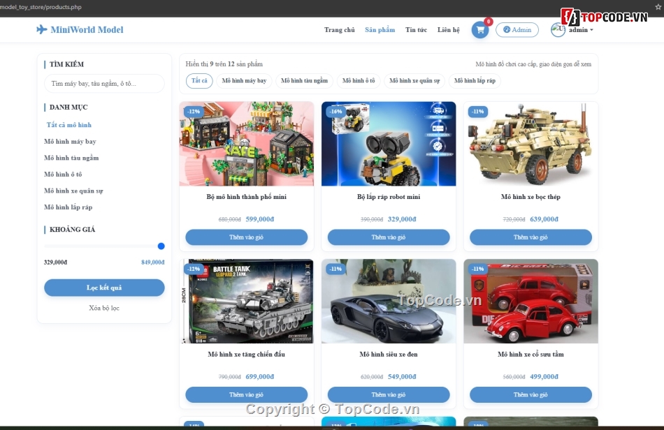 bán website,web bán đồ chơi,website đồ chơi